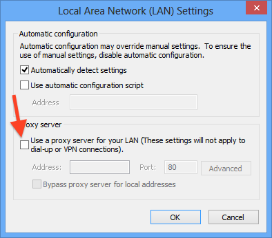 how to disable vpn proxy