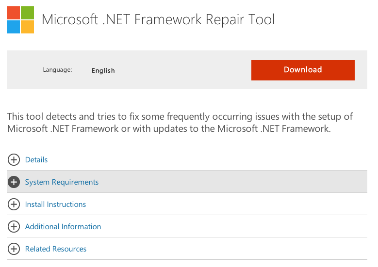 net framework remove tool