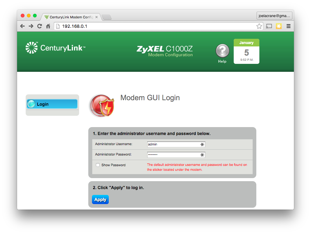 how to change nat type to open centurylink